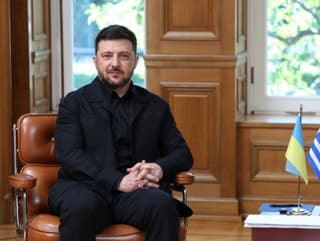 Ukrajinský prezident Volodymyr Zelenskyj.