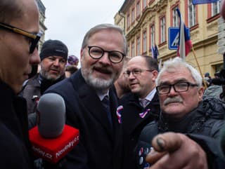 Český premiér v demisii