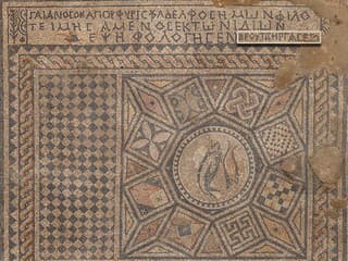 Staroveká kresťanská mozaika odhaľuje