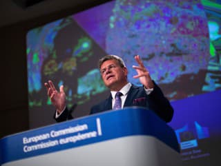 Eurokomisár Maroš Šefčovič.