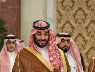 Olaf Scholz so saudským