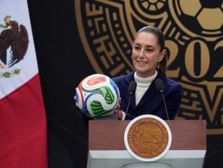 Mexická prezidentka Claudia Sheinbaumová.