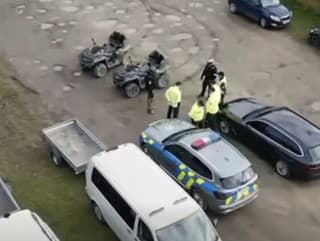 Polícia kontrolovala motorkárov a