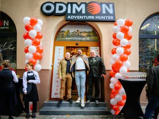 ODIMON, lovca dobrodružstiev otvoril