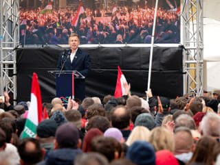 Predseda maďarskej mimoparlamentnej opozičnej