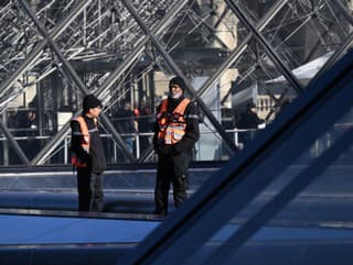 Vlámanie do Louvru má