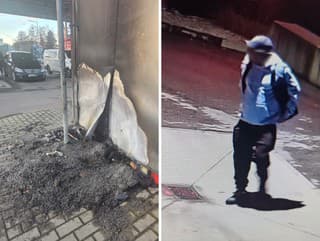 Muž podpálil benzínovú pumpu