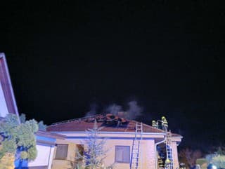 Hasiči zasahovalu v obci