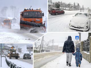 MIMORIADNE Snehová kalamita POKRAČUJE!