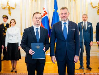 Na snímke prezident SR