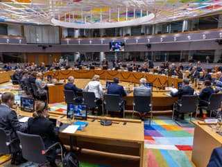 Snímka zo zasadnutia ministrov