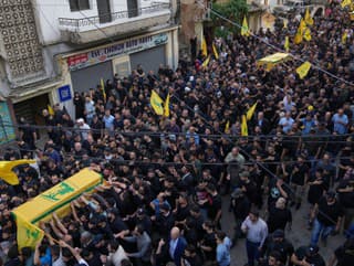 Pohreb zabitého veliteľa Hizballáhu