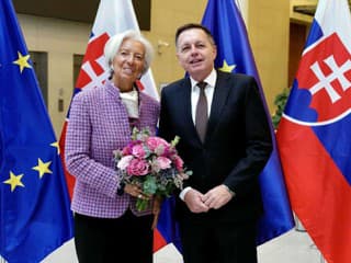 Historická návšteva šéfky ECB