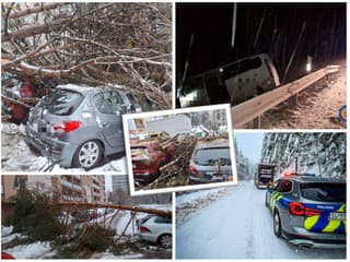 Počasie znovu PARALYZOVALO dopravu: