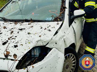 dopravná nehoda na Ivanskej