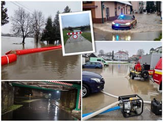 MIMORIADNE Vážna situácia, rieky