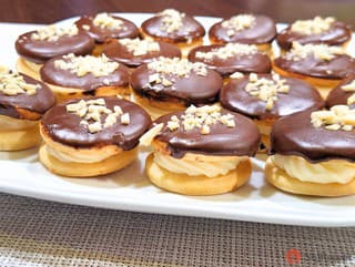 Medové kolieska plnené jemným