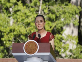 mexická prezidentka Claudia Sheinbaumová