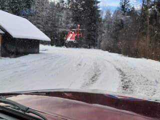 Ťažký úraz na uzavretej