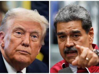 Donald Trump a Nicolás