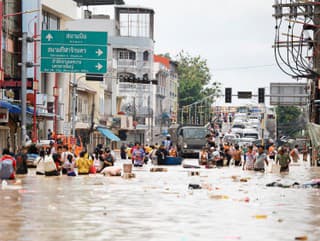 Záplavy a zosuvy pôdy