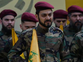 Bojovníci Hizballáhu.
