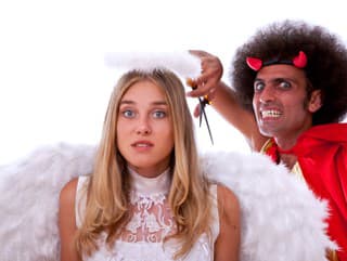 ugly devil and beautiful