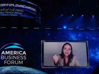 Venezuelská opozičná líderka María