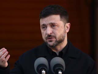 Ukrajinský prezident Volodymyr Zelenskyj.
