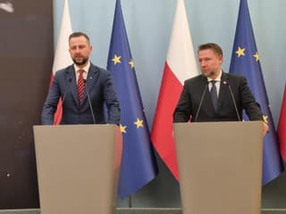 Na snímke zľava poľský