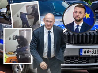 Policajný zásah v Slovenskej