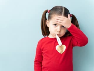 Pretty little girl with