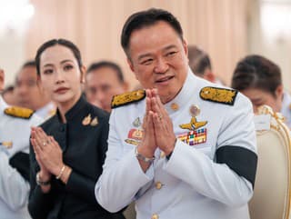 Thajský premiér Anutin Charnvirakul