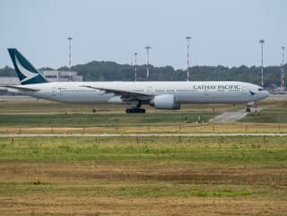 Lietadlo aerolínie Cathay Pacific