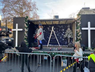 Zhromaždenie v centre Londýna