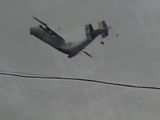 Lietadlo sa zlomilo vo