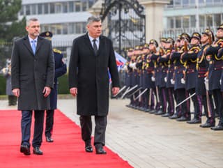 návšteva prezidenta Chorvátskej republiky