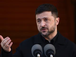 Ukrajinský prezident Volodymyr Zelenskyj.