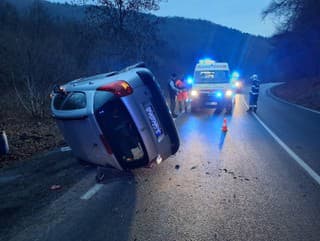 Dopravná nehoda pri Liešťanoch