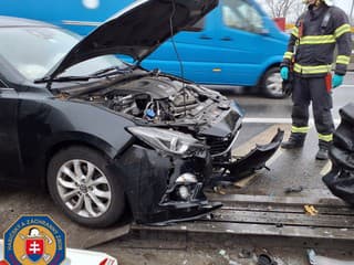 Vážna nehoda dvoch áut