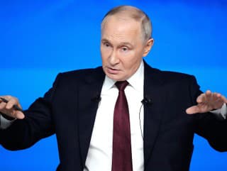 Vladimir Putin na každoročnej