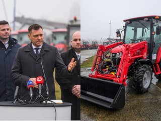 Nové traktory ako súčasť