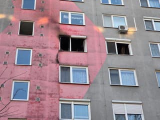 Požiar bytu v Nových