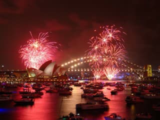 Ohňostroj v Sydney
