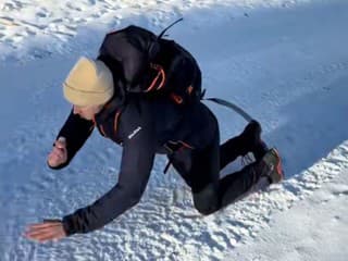 Pri páde dopredu si