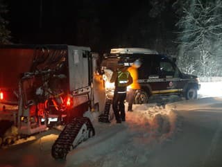 Poľská turistka uviazla na