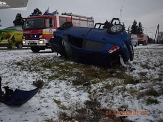 Dopravná nehoda opitého mladíka