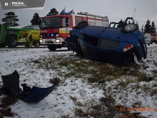 Dopravná nehoda opitého mladíka