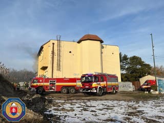 Požiar vo Vajnoroch.