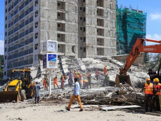 Šok v Nairobi! Zrútila